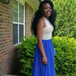 Small Royal Blue Prom Dress